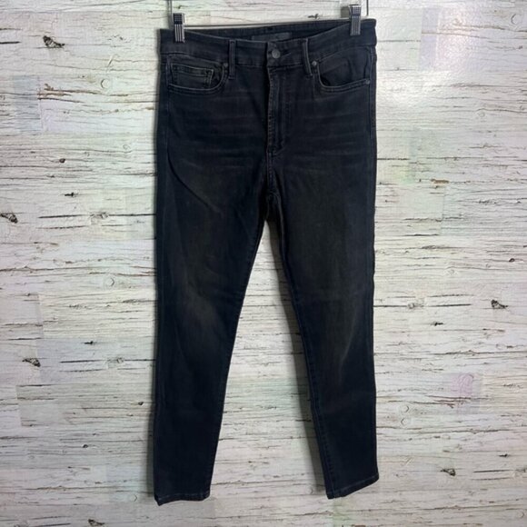 JOE’S JEANS Size 28 Charlie Flawless High Rise Skinny Ankle Black - Picture 1 of 8